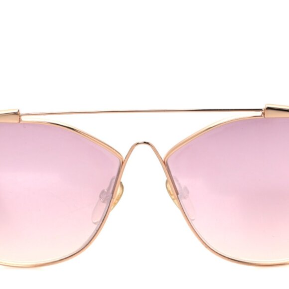 Tom Ford Gold Frame Pink Lens Sunglasses main image 4